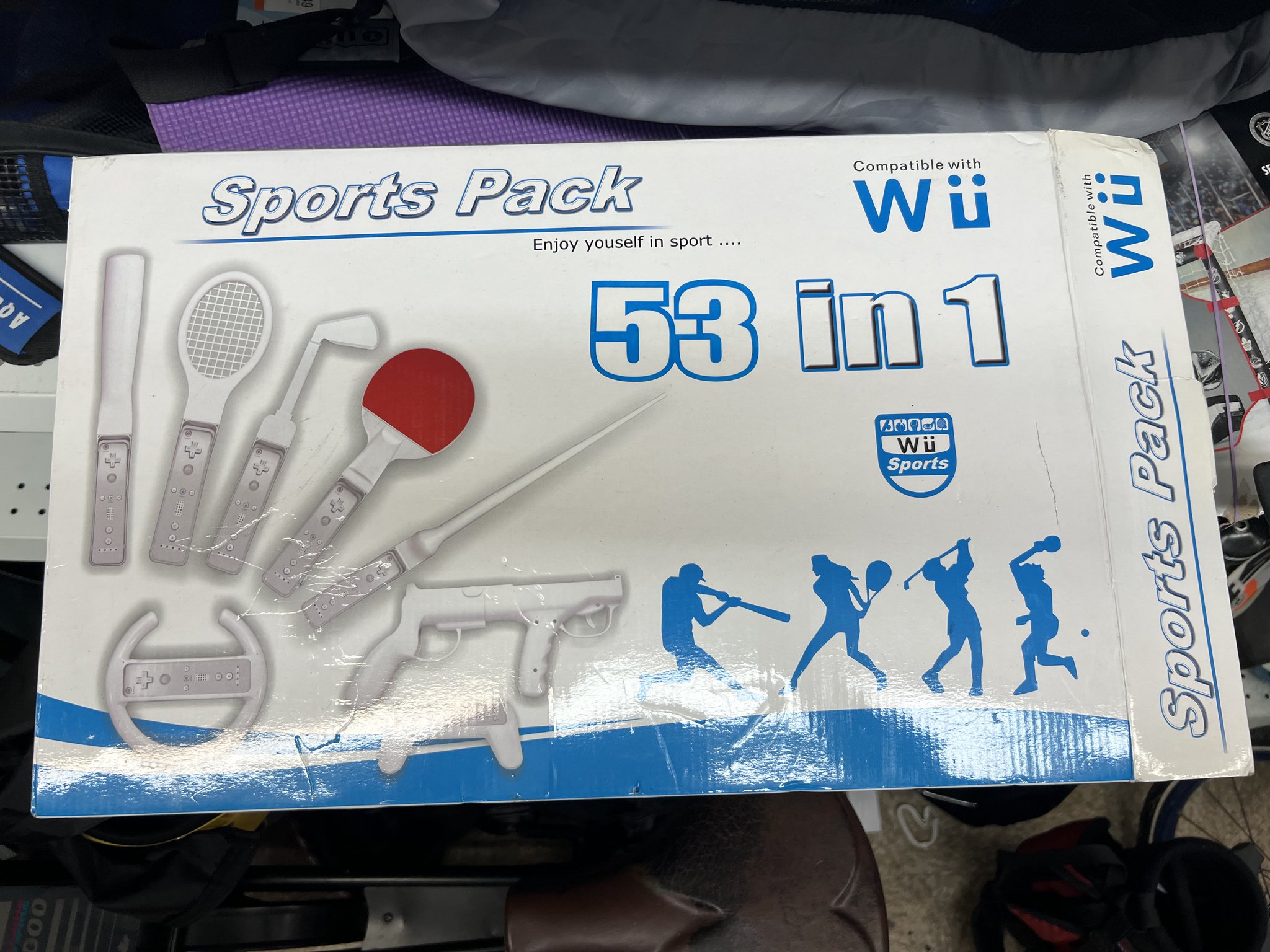 Nintendo Wii Sport bootleg known as Wü Sports