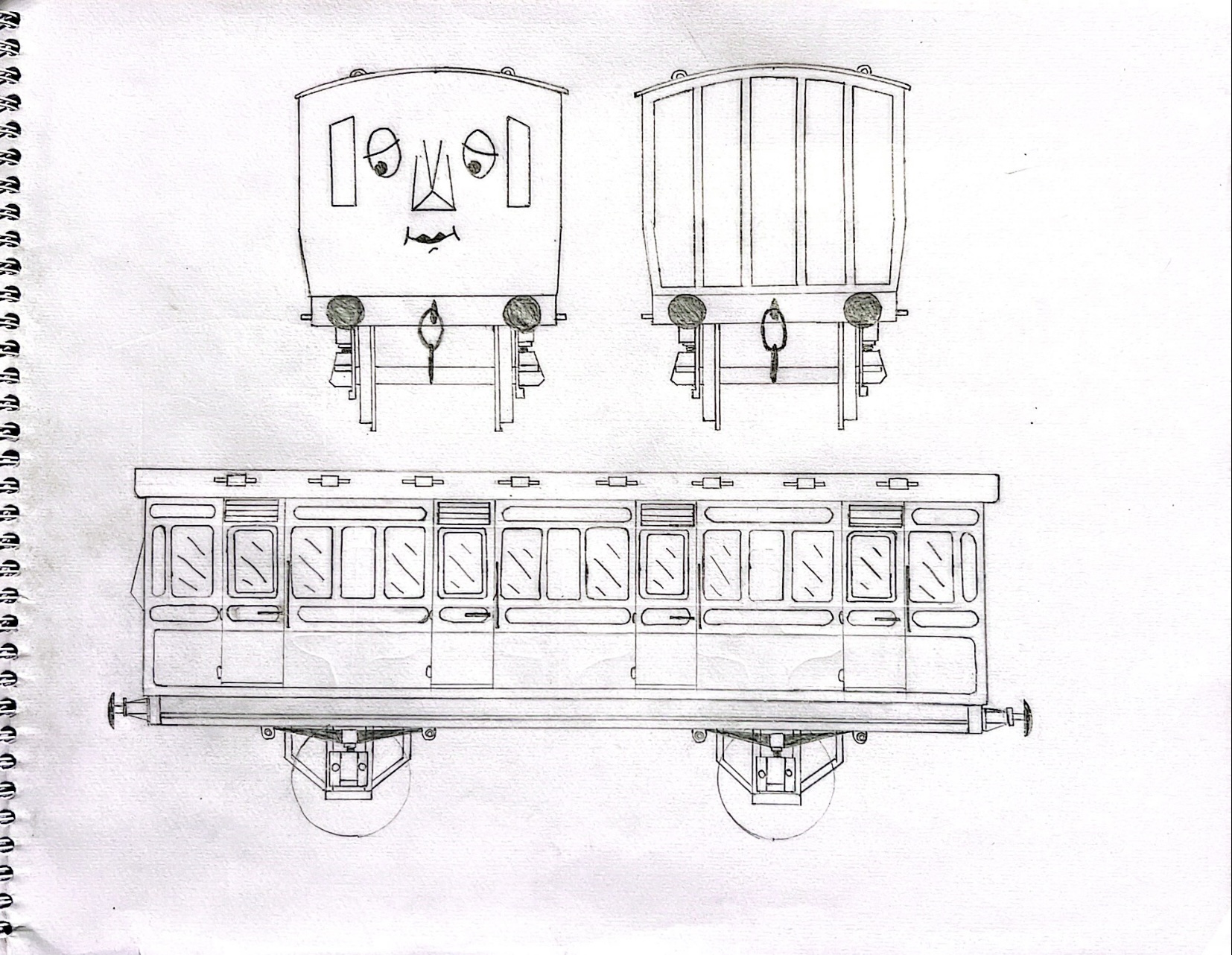 Annie/Clarabel, Thomas' passenger carriages